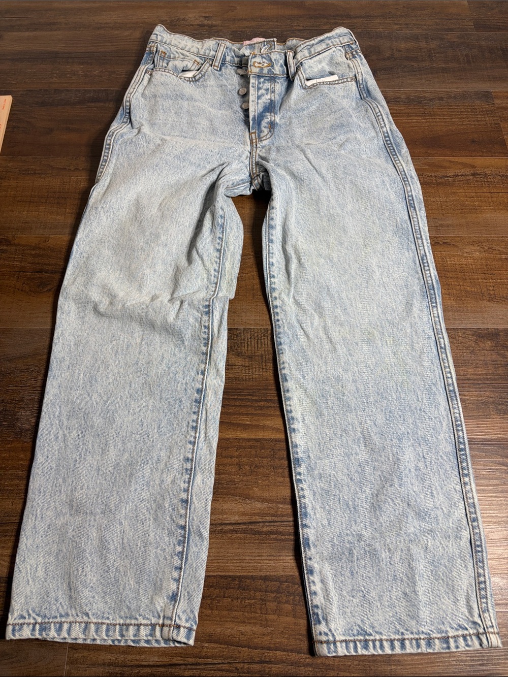 REVICE Light Blue Women's Straight-Leg Jeans